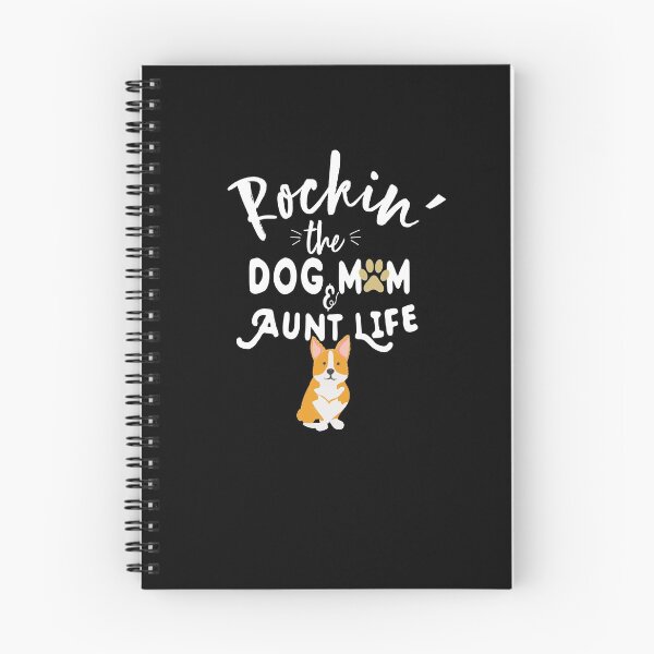 Item preview,  Rockin The Dog Mom & Aunt Life, Funny Puppy Pet, cute tee Birthday Gift To Pembroke CorgiLover GirlFriend  designed and sold by Rassitni.