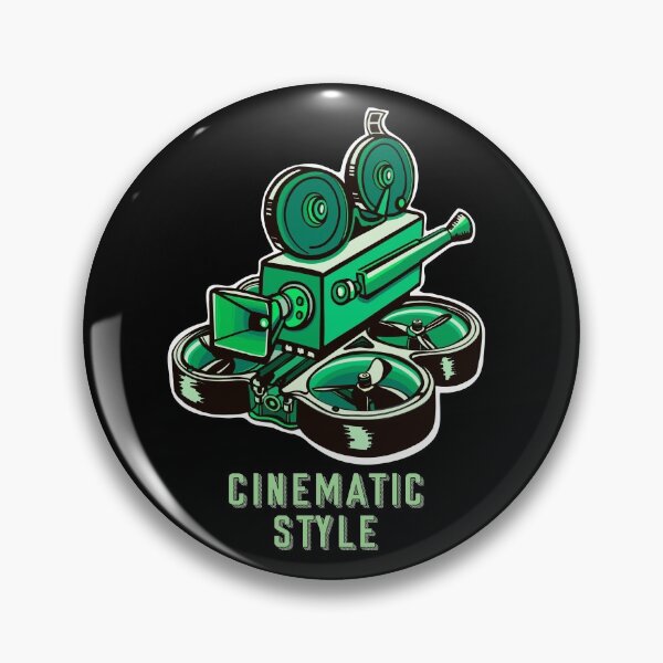 Item preview, Cinewhoop FPV Quadcopter Drone Retro-style Design designed and sold by KwaddStore.