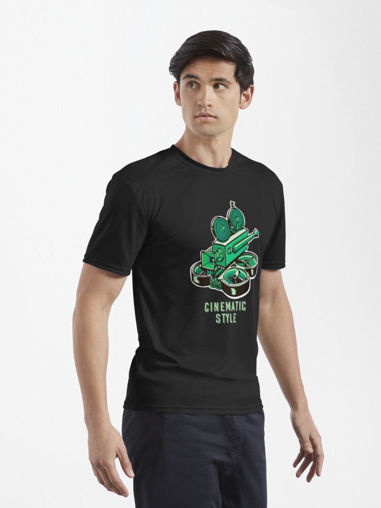 Drone Shirt. Retro Style Quadcopter T-Shirt