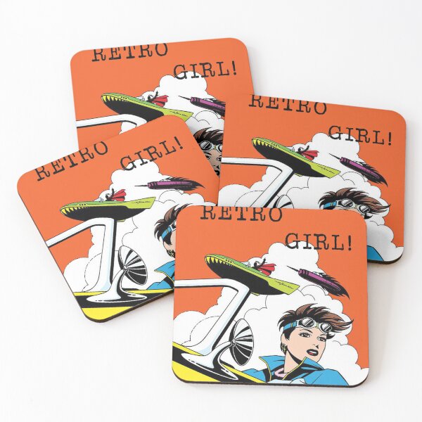Item preview, RETRO GIRL designed and sold by gadgetworld.
