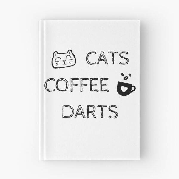 Item preview, Cats. Coffee. Darts designed and sold by TheGreenGoat.