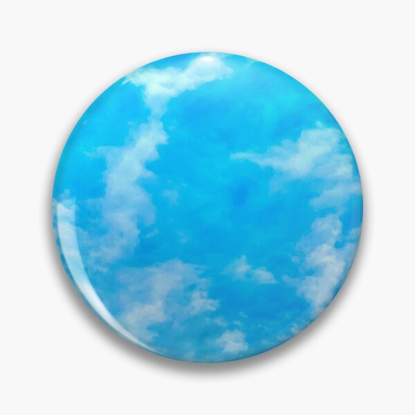 Item preview, Pretty Blue Sky with Wispy Clouds - Nature Photo - Digitally Enhanced designed and sold by Cosmic-Ferret.