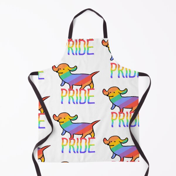 Item preview, Gay Pride sausage dog designed and sold by hypocratees.