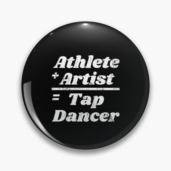 Item preview, Tap dancing gift - athlete and artist equals tap dancer | tap dance related gifts, tap dance student gift, tap dance teacher designed and sold by TAP-DANCE-ART.
