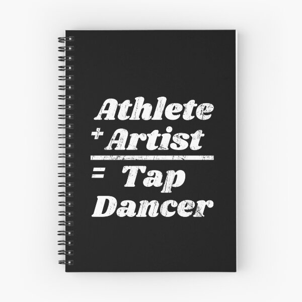 Item preview, Tap dancing gift - athlete and artist equals tap dancer | tap dance related gifts, tap dance student gift, tap dance teacher designed and sold by TAP-DANCE-ART.