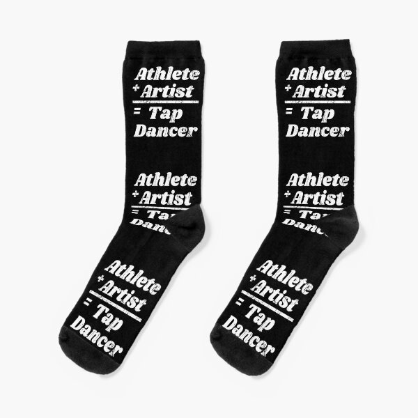 Watercolor Tap Dance Shoes Socks for Sale by Tara Barnaba