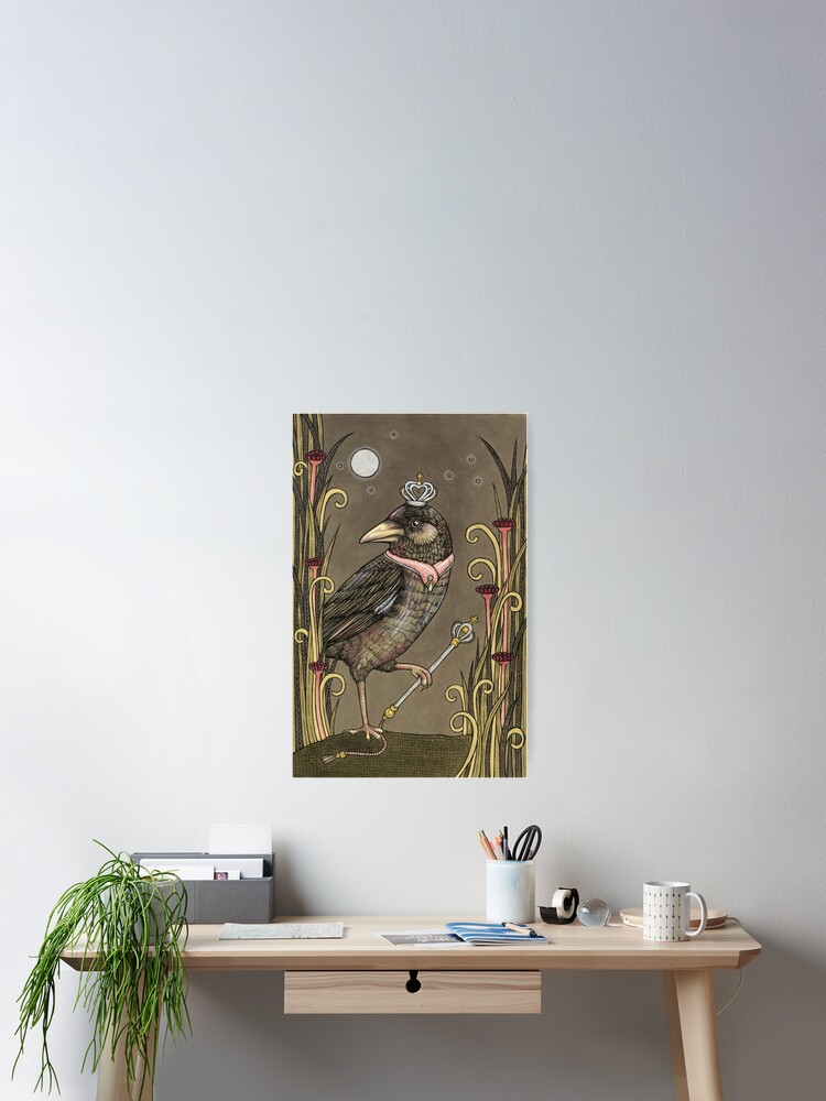 Thumbnail 2 of 3, Poster, The Crowned Prince designed and sold by AnitaInverarity.