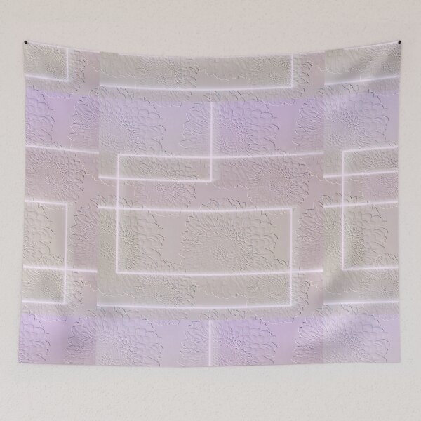 Item preview, Flower relief with neon stripes in pink-purple tones - photo edit designed and sold by kikidu21.