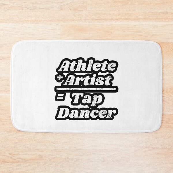 Item preview, Tap dancing gift - athlete and artist equals tap dancer | tap dance related gifts, tap dance student gift, tap dance teacher designed and sold by TAP-DANCE-ART.