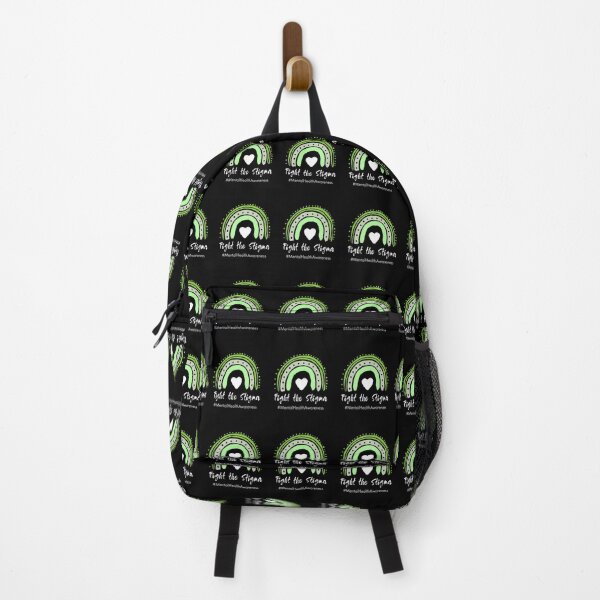 Item preview, Mental Health Awareness / Fight Stigma Saying Green Support design designed and sold by CreatedByHeidi.