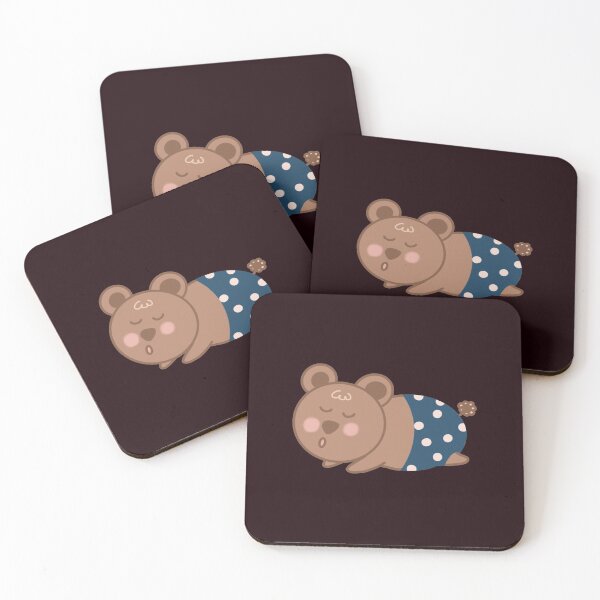 Item preview, KIDS DRAWING OF THE SLEEPING BABY BEAR designed and sold by Warenae.