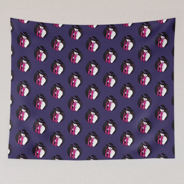 Item preview, Burlesque Girls | Suzette - Pink & Purple designed and sold by ladyfacecreates.