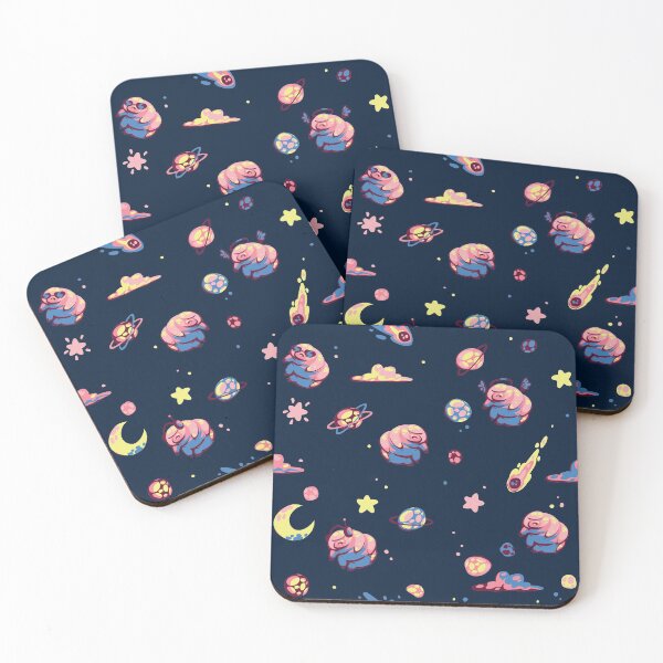 Item preview, Cute Tardigrade Space Pattern designed and sold by supermara.