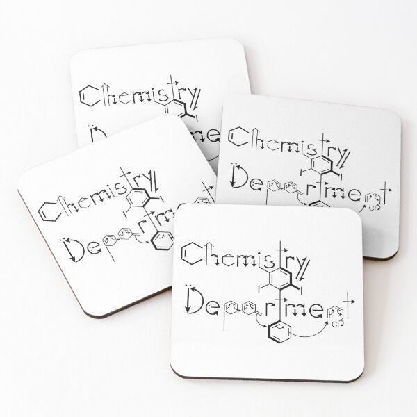 Item preview, Chemistry Department (Black & White)  designed and sold by RMDG-Chemistry.