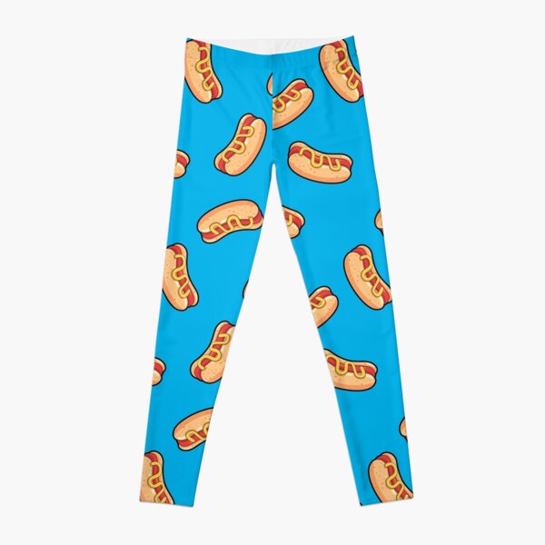 Item preview, Hotdog Blue Pattern designed and sold by keeleypost.