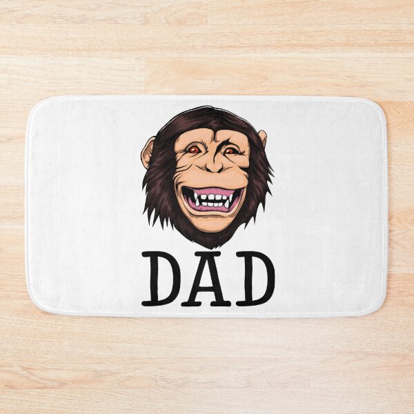 Item preview, Monkey Dad Chimpanzee designed and sold by Bendthetrend.