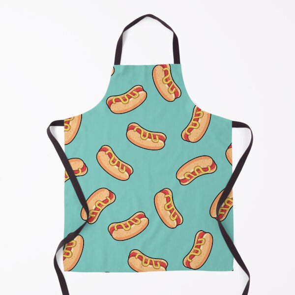 Item preview, Hotdog Green Pattern designed and sold by keeleypost.