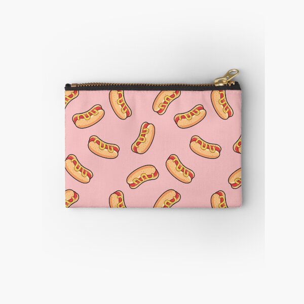 Item preview, Hotdog Pink Pattern designed and sold by keeleypost.