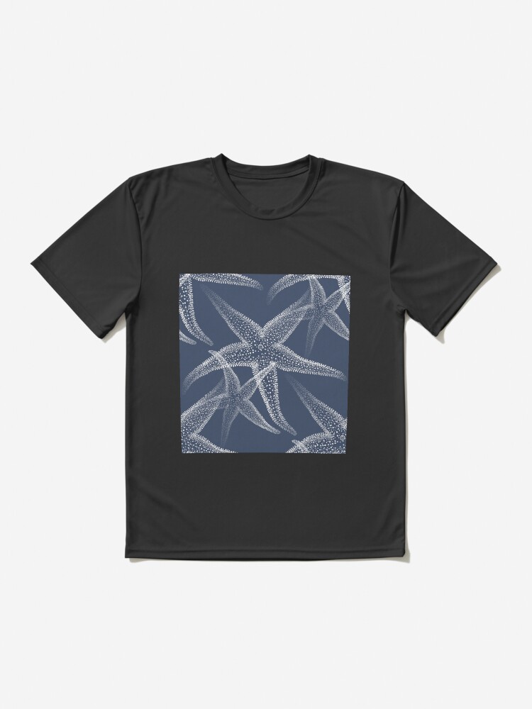 Thumbnail 2 von 7, Funktionsshirt, Seestern Marineblauer Strand designt und verkauft von 13Moons.