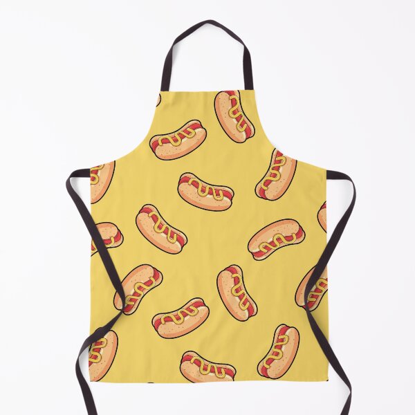 Item preview, Hotdog Yellow Pattern designed and sold by keeleypost.