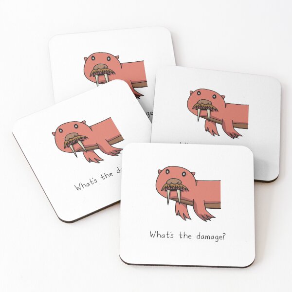 Item preview, Dam Walrus - What's The Damage designed and sold by SeanDontGetFish.