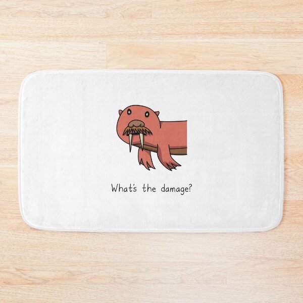 Item preview, Dam Walrus - What's The Damage designed and sold by SeanDontGetFish.