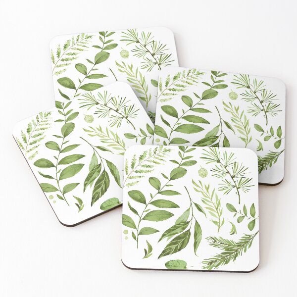 Item preview, Green Leaves Plants designed and sold by 361office.