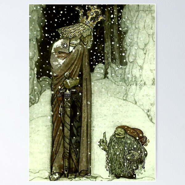 Artikel-Vorschau von "Der Prinz und der Tomten" von John Bauer, designt und verkauft von PatricianneK.