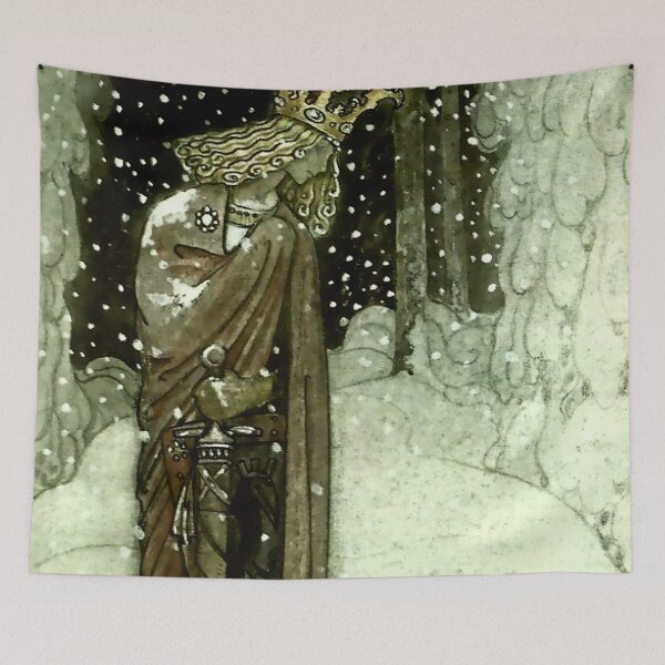 Item preview, “The Prince and the Tomten” by John Bauer designed and sold by PatricianneK.