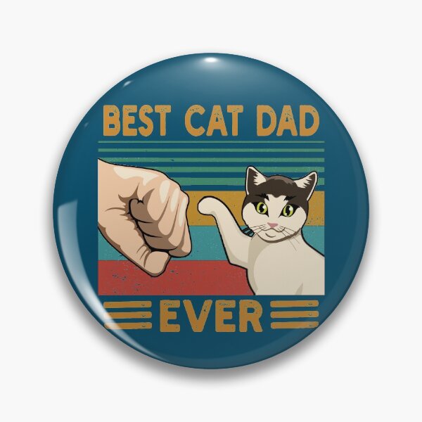 Item preview, Best Cat Dad Ever  designed and sold by GreenSplash.