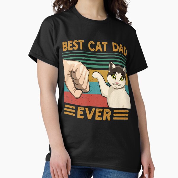 Item preview, Best Cat Dad Ever  designed and sold by GreenSplash.