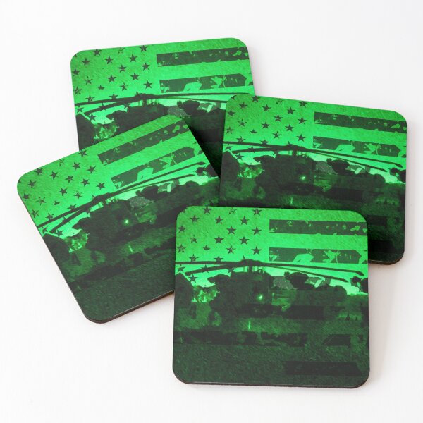Item preview, Military Night Operations with American Flag designed and sold by Jared Davies.