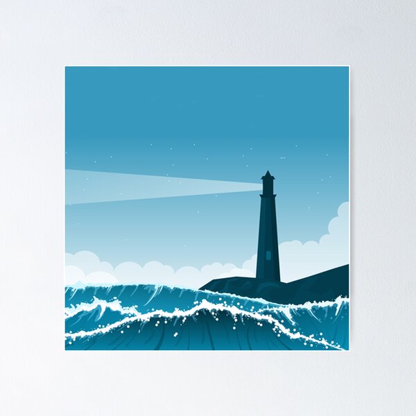 Item preview, Ocean lighthouse designed and sold by DrDesigner-.
