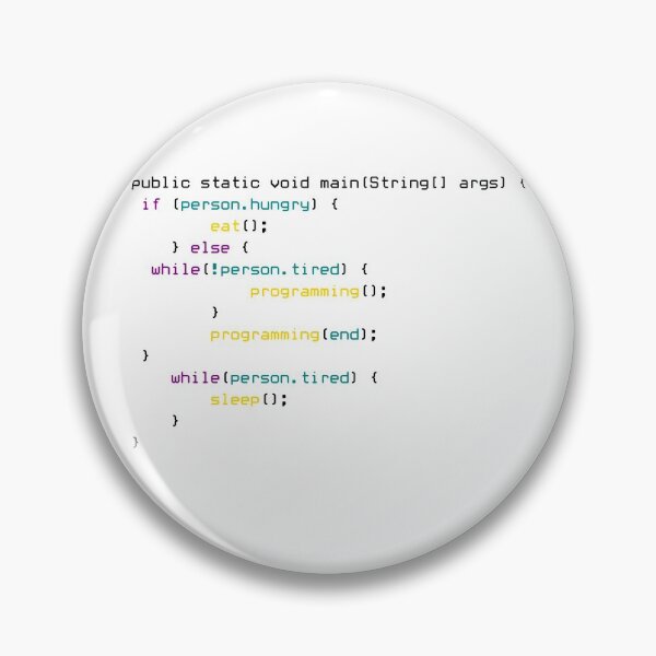Item preview, Eating sleeping programming programming language designed and sold by DerNerd.