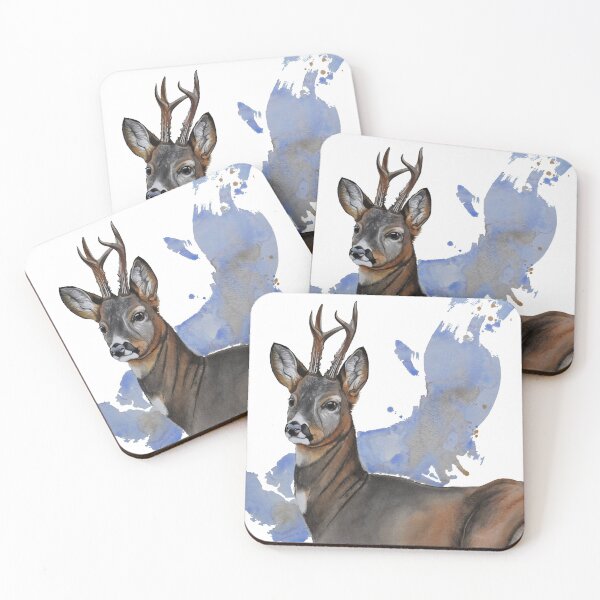 Item preview, European roe deer designed and sold by PerjamosyArt.