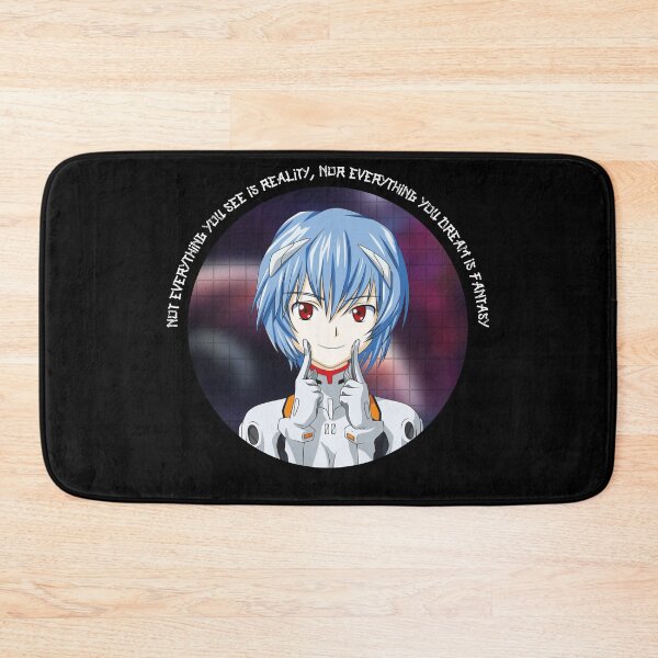 Item preview,  rei ayanami smile white designed and sold by cremadesign.