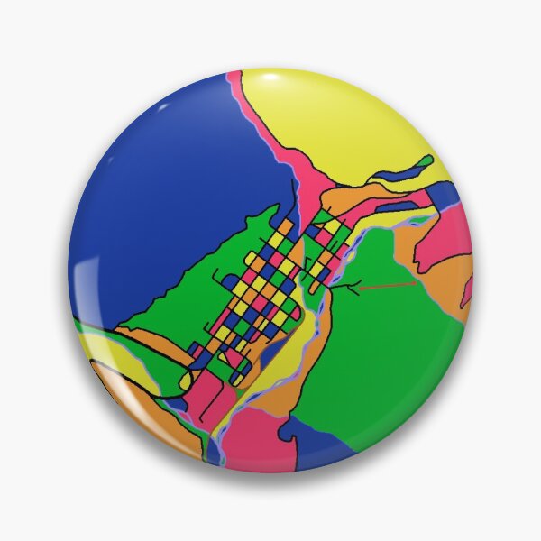 Item preview, Silverton, CO Colorful Map designed and sold by John Mashburn.