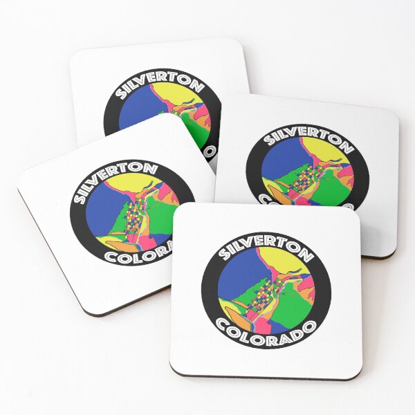 Item preview, Silverton, CO Colorful Map designed and sold by John Mashburn.