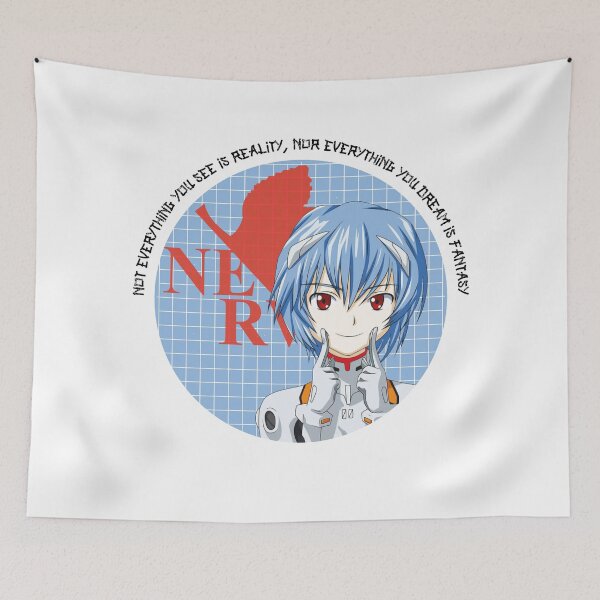 Item preview, rei ayanami smile 2 designed and sold by cremadesign.