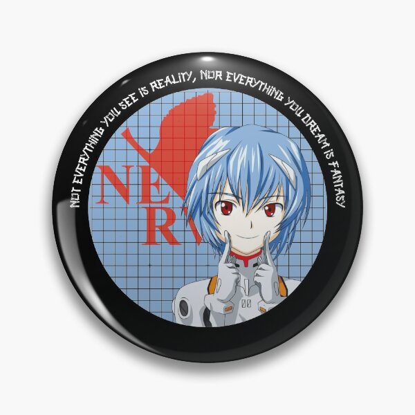 Item preview,  rei ayanami smile white designed and sold by cremadesign.