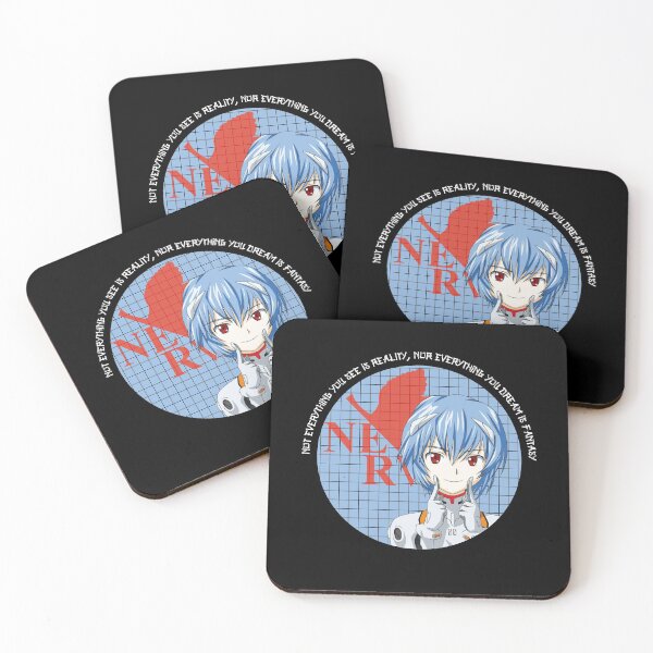 Item preview,  rei ayanami smile white designed and sold by cremadesign.