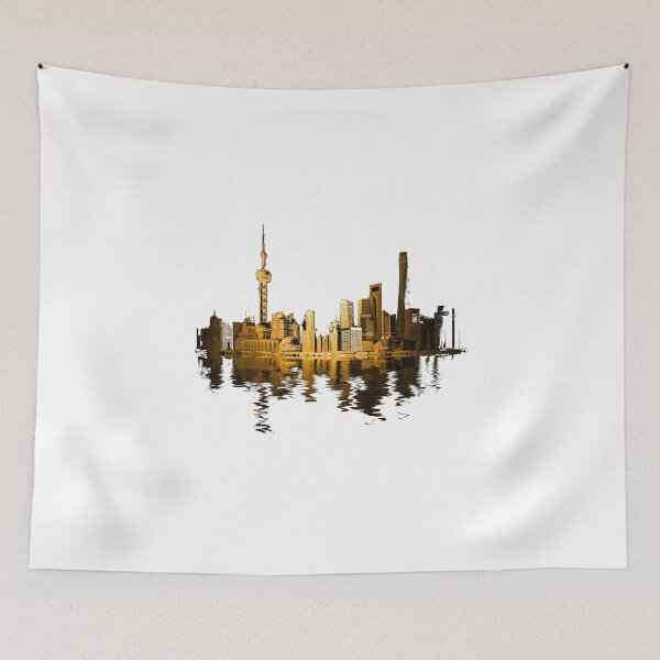 Item preview, Shanghai Skyline China Asia designed and sold by BullDesignsShop.