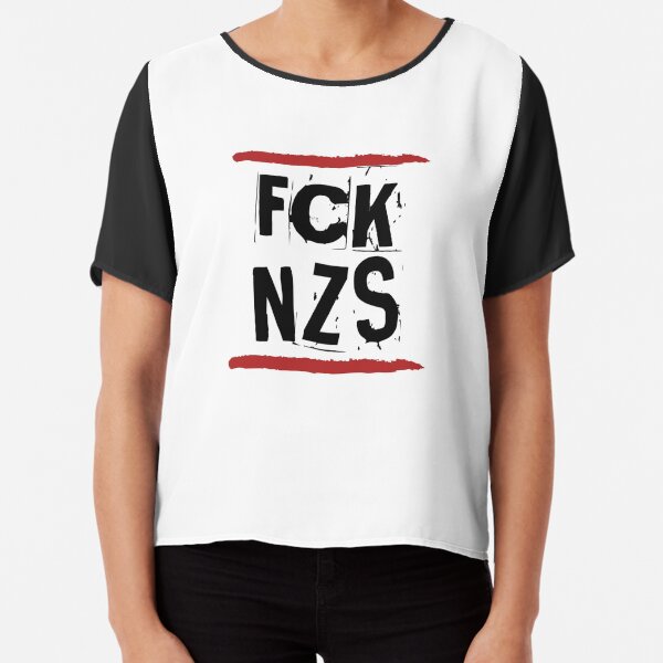 Vista previa del artículo con la obra «FCK NZS», diseñado y vendido por Aline22.