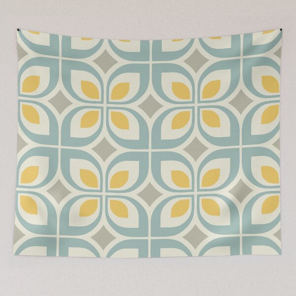 Item preview, Retro Mid Century Modern Flower Pattern 623 designed and sold by tonymagnerart.