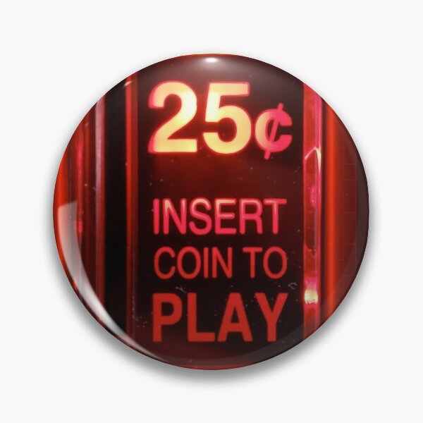 Disover Insert coin retro arcade | Pin
