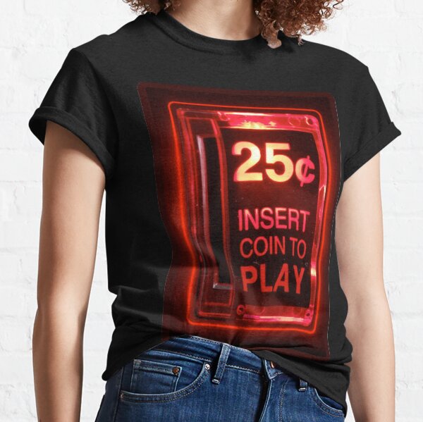 Insert coin retro arcade Classic T-Shirt
