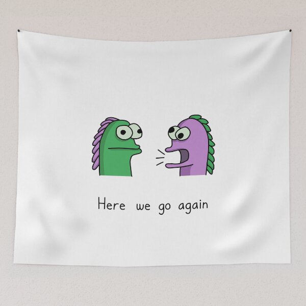 Item preview, Squabbling Duo - Here We Go Again designed and sold by SeanDontGetFish.
