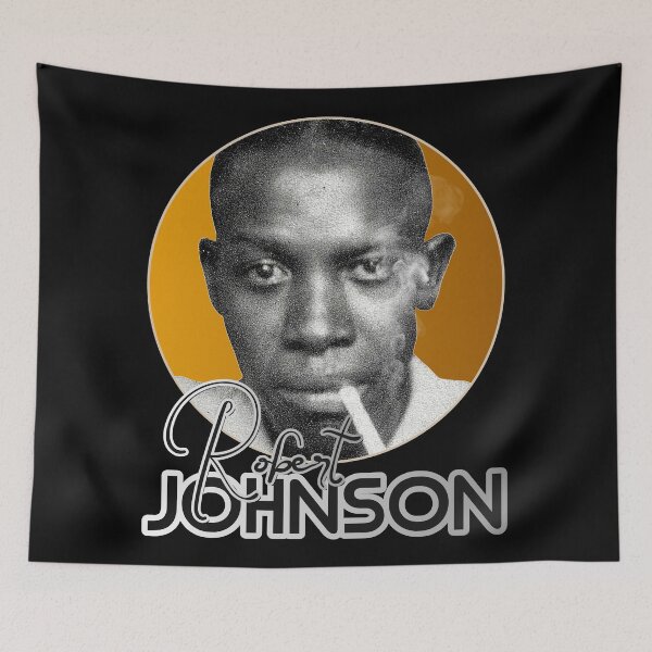 Item preview, Retro Robert Johnson Gold Tribute designed and sold by acquiesce13.