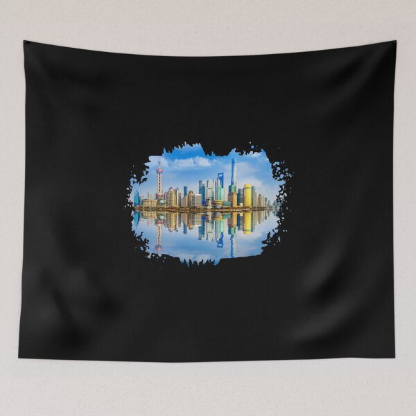 Item preview, Shanghai Skyline China Asia designed and sold by BullDesignsShop.