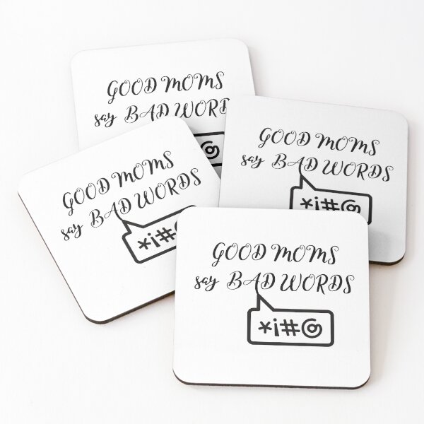 Item preview, Good Moms say Bad Words designed and sold by 52andretired.